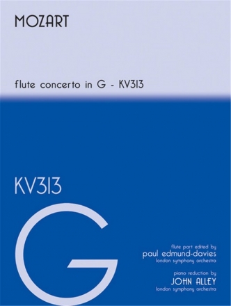 Concerto G-Dur KV313 fr Flte und Orchester Klavierauszug