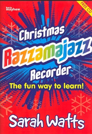 Christmas Razzamajazz Recorder (+CD) for 1-3 recorders and piano score and parts