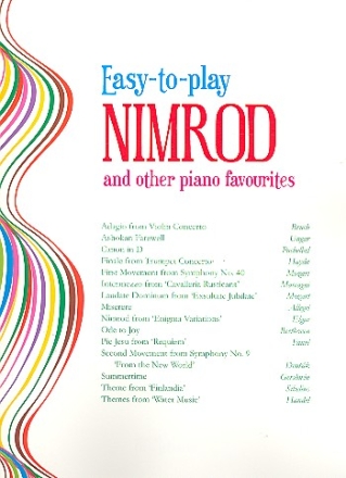 Nimrod and other Piano Favourites for piano