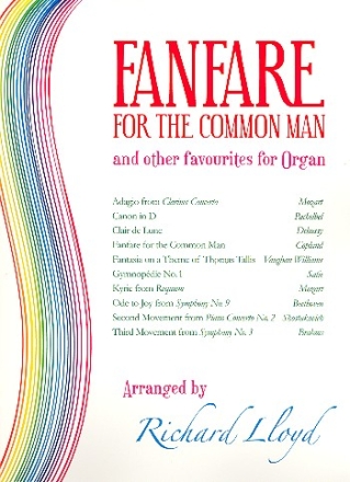 Fanfare for the Common Man and other Favourites for organ