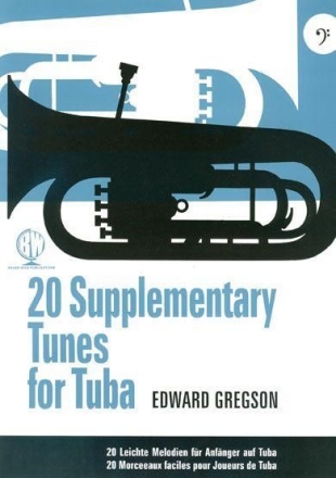 Edward Gregson, 20 Supplementary Tunes For Tuba Tuba Buch