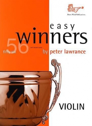 Peter Lawrance, Easy Winners for Violin Violin Buch