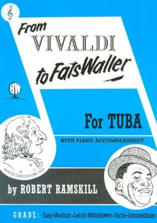 Robert Ramskill, From Vivaldi To Fats Waller Tuba Tc Tuba und Klavier Buch