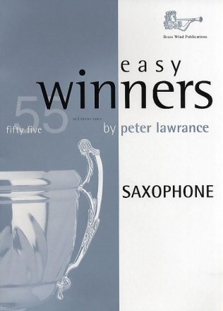 Peter Lawrance, Easy Winners for Alto Saxophone Alto Saxophone Buch