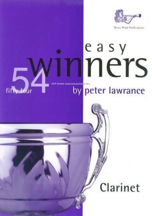 Peter Lawrance, Easy Winners for Clarinet Clarinet Buch + CD