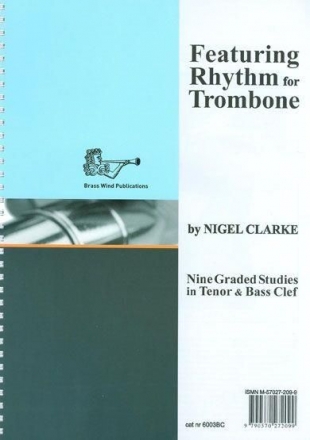 Nigel Clarke, Featuring Rhythm For Trombone Posaune Buch