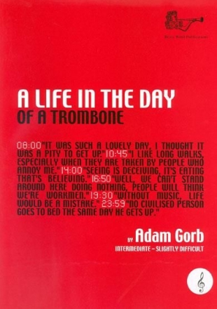 Adam Gorb, Life In The Day Of A Trombone Tc Posaune und Klavier Buch