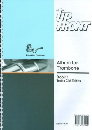 Up Front Album Trombone Book 1 Tc Posaune und Klavier Buch