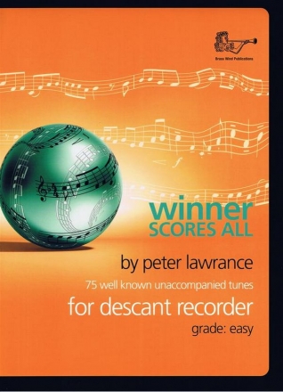 Winner Scores All for Descant Recorder Soprano Recorder Buch