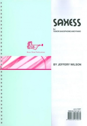 Wilson, Saxess For Tenor Saxophone Saxophon und Klavier Buch