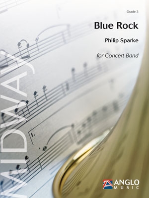 Philip Sparke, Blue Rock Concert Band/Harmonie Partitur + Stimmen