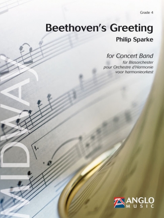 Philip Sparke, Beethoven's Greeting Concert Band/Harmonie Partitur + Stimmen