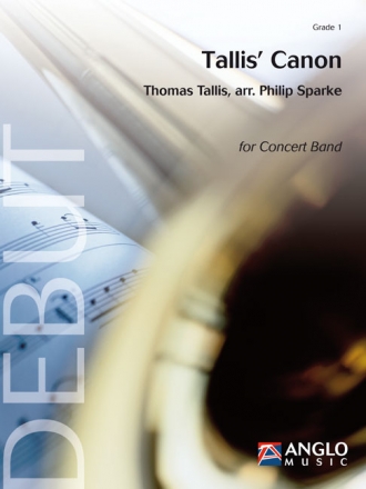 Thomas Tallis, Tallis' Canon Concert Band/Harmonie Partitur + Stimmen