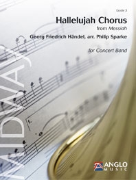 Georg Friedrich Hndel, Hallelujah Chorus Brass Band Partitur + Stimmen