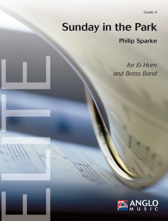 Philip Sparke, Sunday in the Park Eb Horn and Brass Band Partitur + Stimmen