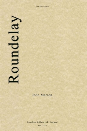 John Marson, Roundelay Flte und Klavier Buch