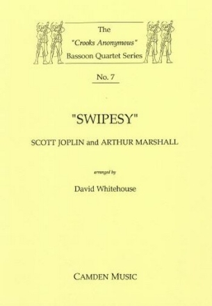 Swipesy for bassoon quartet score and parts