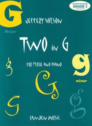 Jeffery Wilson, Two in G for flute & piano Partitur und Stimme