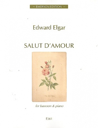 Salut d'amour op.12 for bassoon and piano