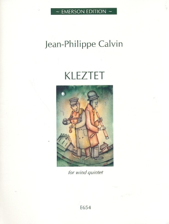 Kleztet for flute, oboe, clarinet, horn in F and bassoon score and parts