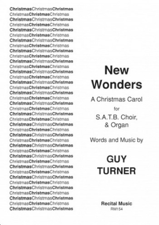 Words: Guy Turner New Wonders carols (mixed voices)