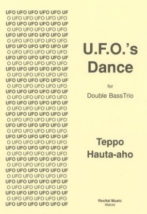 Teppo Hauta-aho UFO's Dance double bass trio