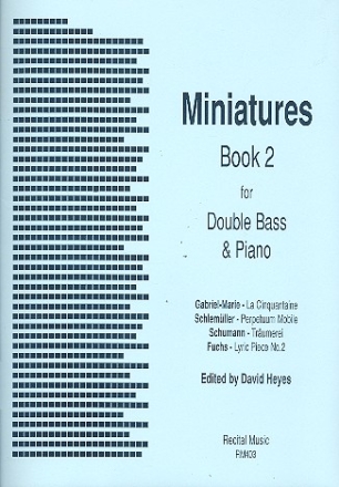 Miniatures vol.2 for double bass and piano