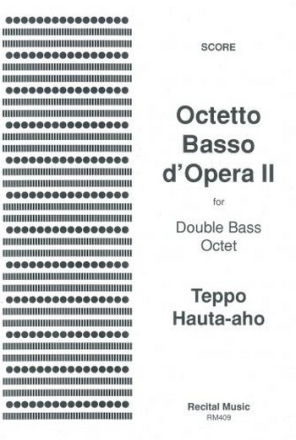 Teppo Hauta-aho Octetto Basso d'Opera II double bass octet