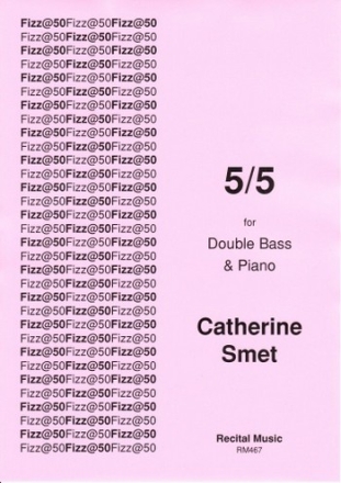 Catherine Smet 5/5 double bass & piano