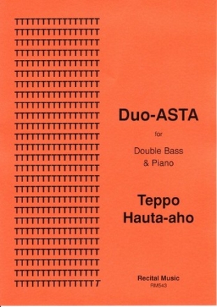 Teppo Hauta-aho Duo-ASTA double bass & piano