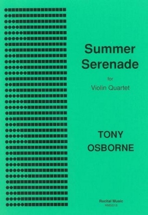 Tony Osborne Summer Serenade violin quartet / ensemble