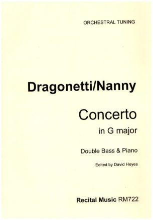 Concerto in G Major for double bass and piano