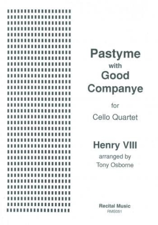 Tony Osborne Pastyme with Good Companye cello quartet