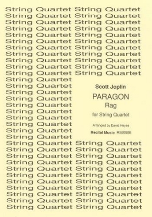 Scott Joplin and Scott Ed: Heyes Paragon Rag string quartet