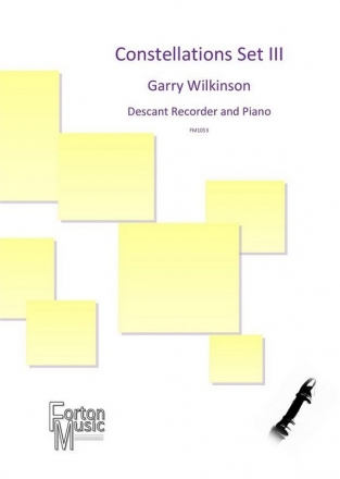 Garry Wilkinson, Constellations Set III Descant Recorder and Piano Book & Part[s]