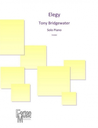 Tony Bridgewater, Elegy Piano Book