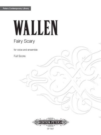 Wallen, Errollyn Fairy Scary fr Stimme und Ensemble Partitur