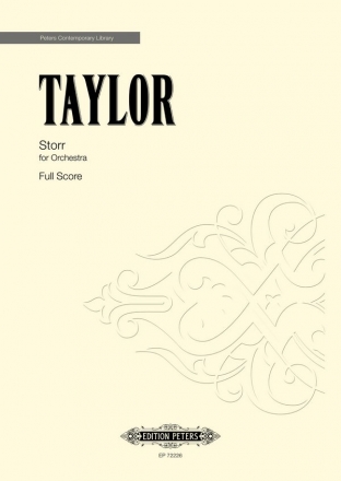 Taylor, Matthew, Storr Orchestra Conductor Score & Parts