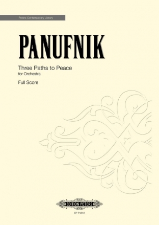 Panufnik, Roxanna, Three Paths to Peace Orchestra Conductor Score