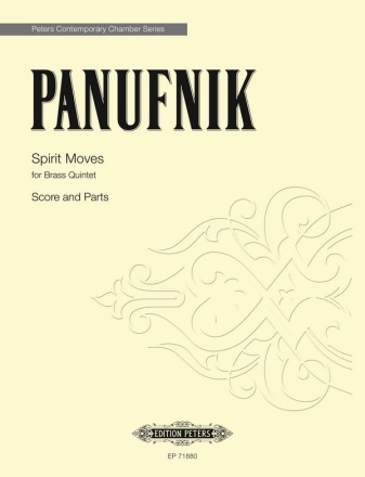 Panufnik, Roxanna, Spirit Moves Brass Quintet Score and parts