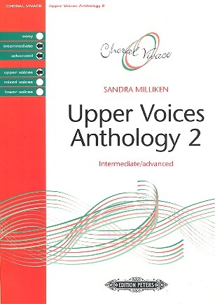 Upper Voice Anthology vol.2 (intermediate/advanced) for upper voices and piano