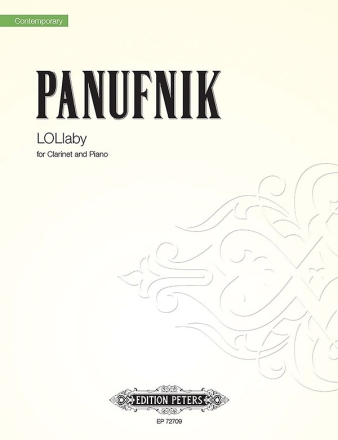 Panufnik, R. LOLlaby, Stimme(n), Partitur, Klar., Klav., GH. LOLlaby (E / P)