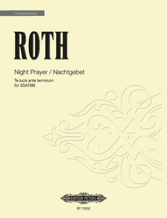 Roth, Alec, Night Prayer / Nachtgebet fr unaccompanied choir (SSATBB)