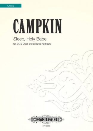 EP72953  Sleep, holy babe for SATB choir and keyboard