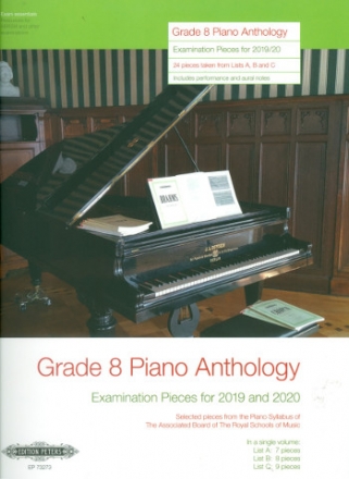 Piano Anthology Grade 8 (2019-2020) for piano