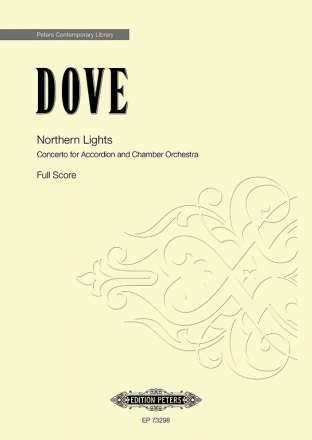 Dove, Jonathan, Northern Lights (Concerto) for Accordion and Chamber Orchestra Full Scores