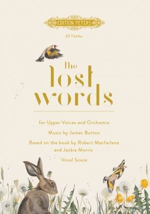 The Lost Words for upper voices and orchestra vocal score