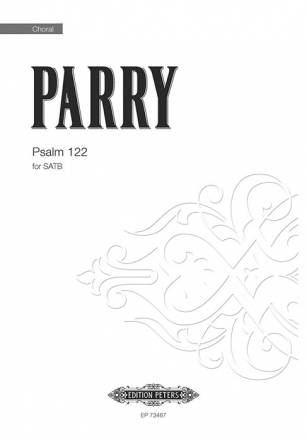 Parry, Ben Psalm 122 (SATB)