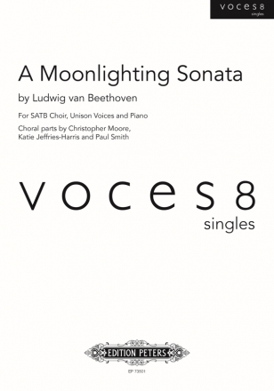 A Moonlighting Sonata fr Soli, gem Chor und Klavier Chorpartitur (en)