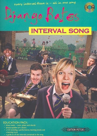 Interval Song (+CD) for piano/vocal/guitar